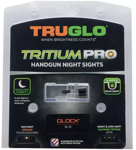 TRUGLO TRIT PRO FOR S&W M&P SET ORG