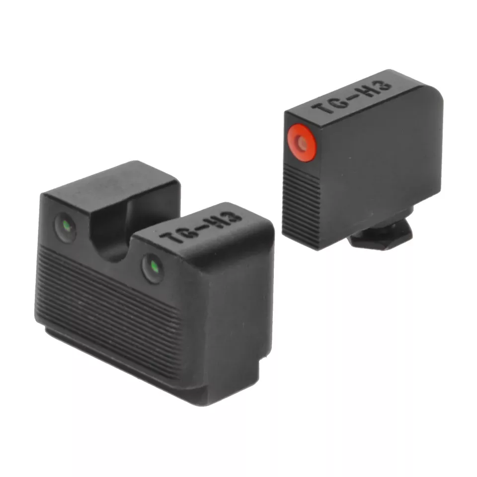 TRUGLO Tritium Pro Night Sights for Glock MOS High-Visibility Orange