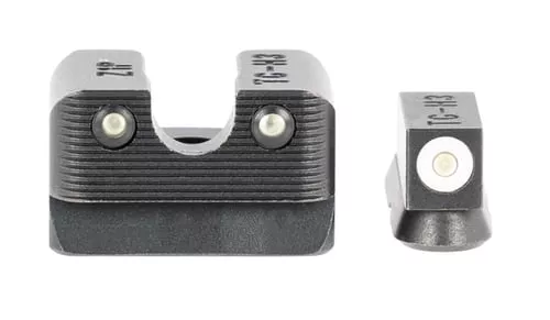 Truglo Tritium Pro Sights White for CZ Model 75