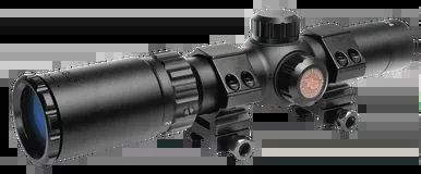 Truglo Tru-Brite 30 Hunter Rifle Scope 1-4x24mm 30mm Matte Black