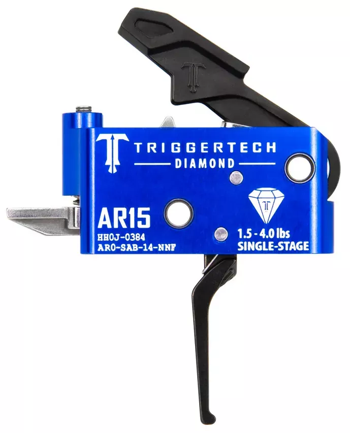 Tt AR15 Trigger BLK Diamond Flat
