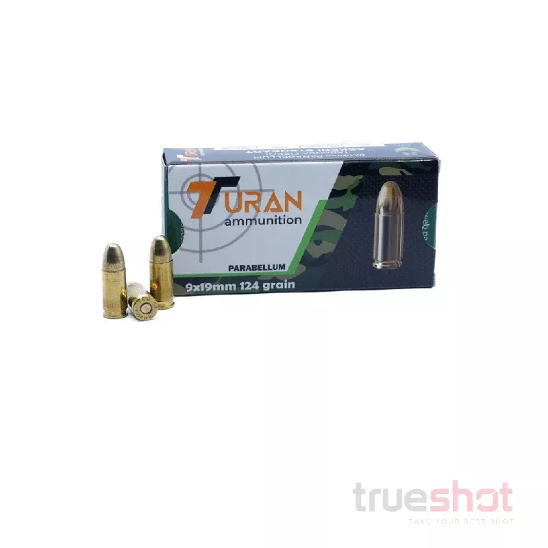 Turan – 9mm Para – 124 Grain – FMJ