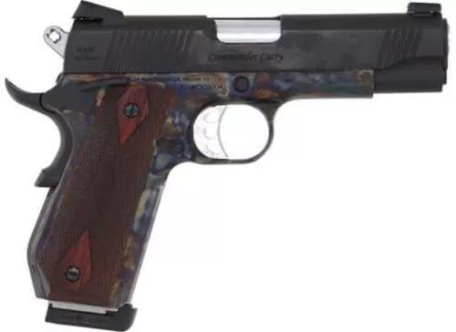 Tyler Gunworks 1911 Semi-Automatic Pistol 45 ACP 4.25" Barrel (1)-8Rd Magazine Adjustable Sights Walnut Grips Blued Finish