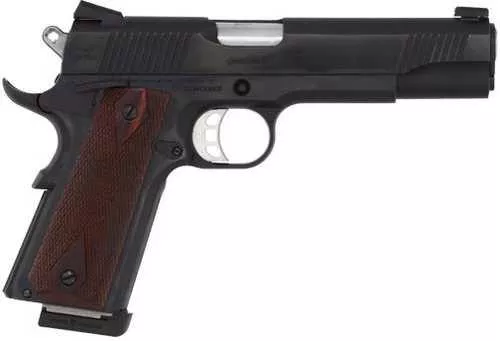Tyler Gunworks 1911 Semi-Automatic Pistol 45 ACP 5" Barrel (1)-8Rd Magazine Adjustable Sights Walnut Grips Blued Slide Case Colored/Hardened Finish