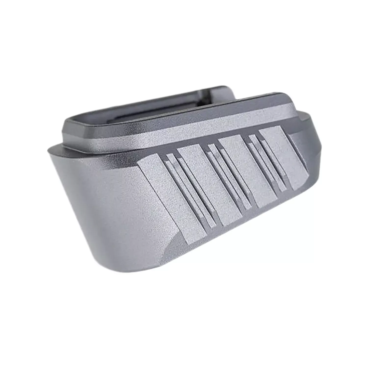 Tyrant CNC TDHCATMAGEX3GREY Hellcat Magazine Extension Fits Springfield Hellcat Pro Grey 7000 Series Aluminum
