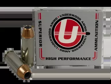 Underwood Ammo 10mm Auto Ammo 135 Grain JHP Box of 20