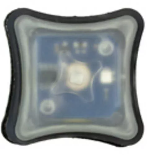 Unity Tactical SPARK | Marker Light | Blue | All Polymer Construction | Velcro Backer | Matte Finish | Black | SPK-BV1