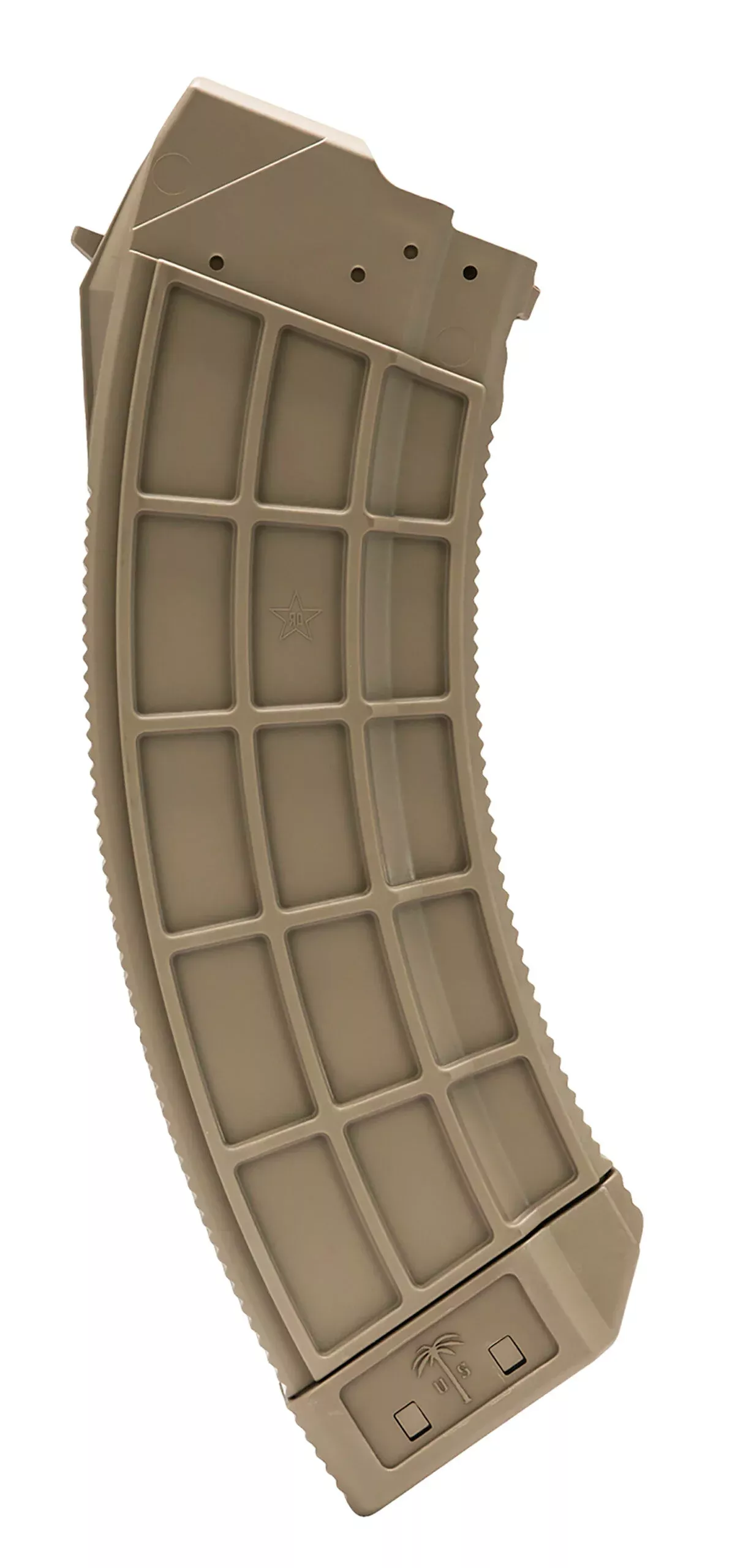 US Palm MA944A Standard30rd 7.62x39mm For AK-47 Flat Dark Earth Polymer