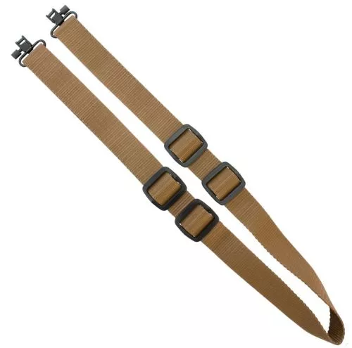 US TACTICAL D6: HUNTING SLING – 2-POINT SLING 1.25″ COYOTE