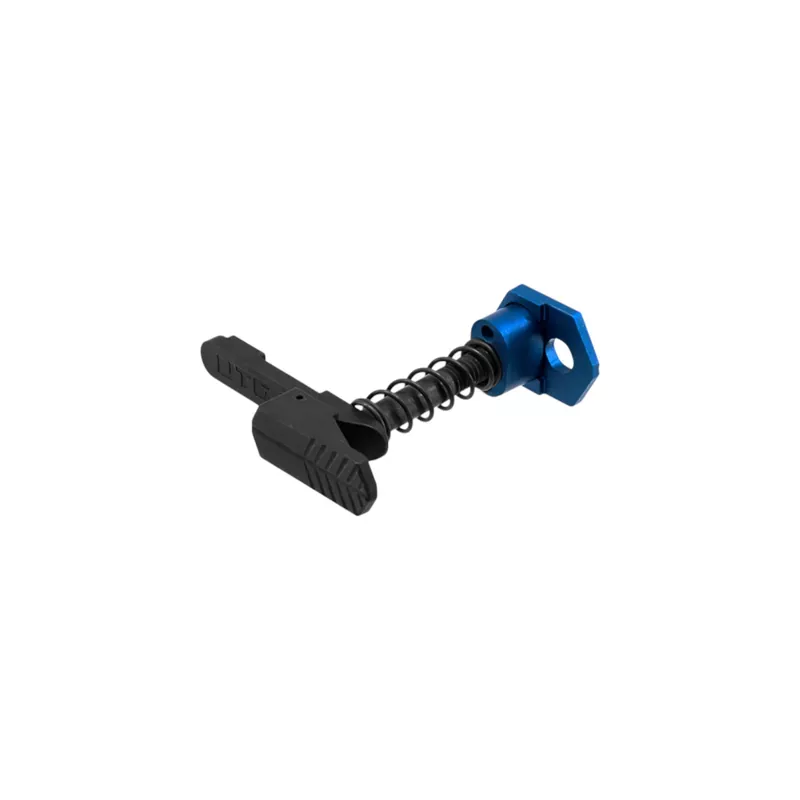 UTG AR15 Ambidextrous Extended Magazine Release, Blue