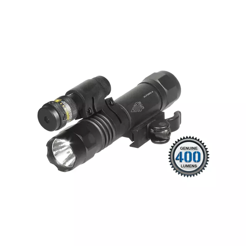 UTG Light/Red Laser Combo, QD Mount, 400 Lumen