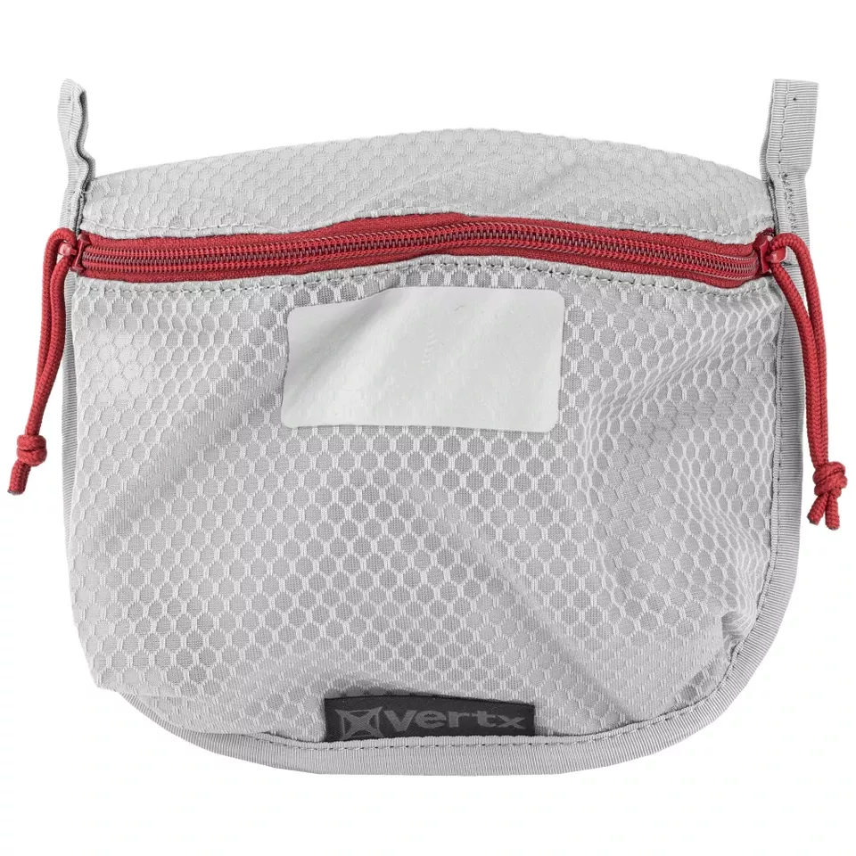VERTX Medium Gray Overflow Mesh Pouch