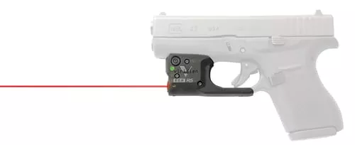 Viridian 920-0025 Reactor R5 Gen 2 Red Laser with 635-650nM Wavelength, ECR & 25 yds Day/1 mi Night Range Black Finish for Glock 42 Includes IWB Holster