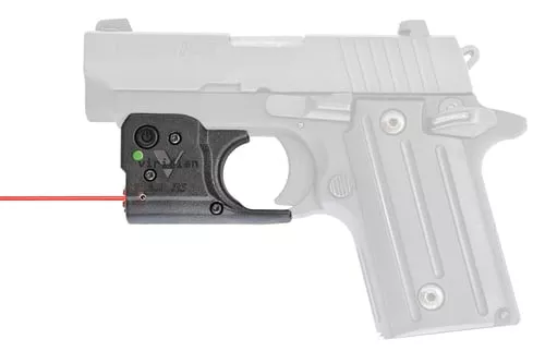 Viridian 920-0031 Reactor R5 Gen 2 Red Laser with 635-650nM Wavelength, ECR & 25 yds Day/1 mi Night Range Black Finish for Sig P238, P938 Includes IWB Holster