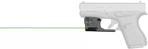 Viridian 920-0036 Reactor R5 Gen 2 Green Laser with 510-532nM Wavelength, ECR & 100 yds Day/2 mi Night Range Black Finish for Glock 43 Includes IWB Holster