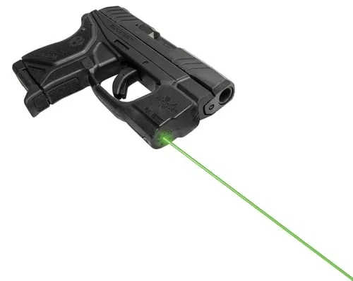Viridian 920-0045 Reactor R5 Gen 2 Green Laser with 510-532nM Wavelength, ECR & 100 yds Day/2 mi Night Range Black Finish for Ruger LCP II Includes IWB Holster