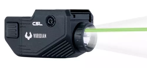 Viridian 9300058 C5L Custom C Series Black Aluminum Ruger RXM 550 Lumens Green Laser 200yds Beam Rail Mount