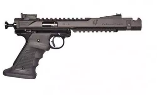 Volquartsen Firearms Black Mamba-TF Semi-Auto Pistol .22 Long Rifle 6" Stainless Steel Threaded Barrel (1)-10Rd Magazine Fiber Optic Front Sight & Adjustable Target Rear AFALSEdized Finish