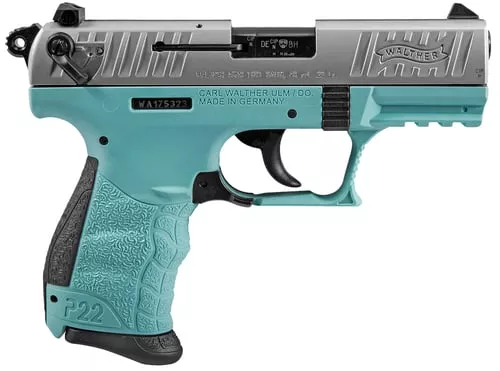 WAL P22 22LR 3.4" 10RD ANGEL BLUE CA