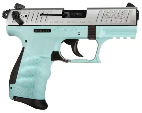 WAL P22Q 22LR 3.42" 10RD ANGEL BLUE