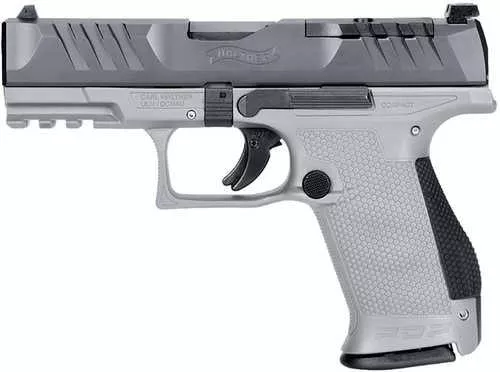 Walther Arms Inc. PDP Optic Ready Sub-Compact Double Action Semi-Auto Pistol 9mm Luger 4" Barrel (2)-15Rd Mags Tan Polymer Finish