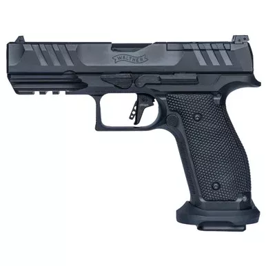 Walther PDP Full Size Steel Frame Pro 9mm Luger Pistol 4.5″ Barrel 10+1 Round Black