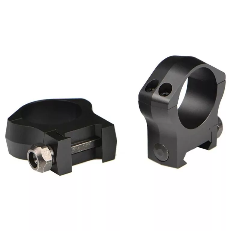 Warne 2-Piece Picatinny Style Mountain Tech Scope Rings 30mm Medium – Matte
