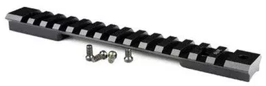 Warne Mountain Tech 1-Piece 20 MOA Picatinny Scope Base Remington 700 Long Action Matte Black