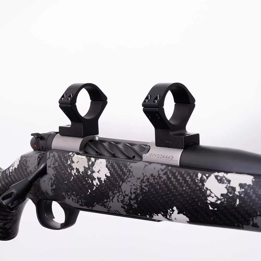 Weatherby Mark V Rifle Scope Mount Magnum Action (9-lug) 1″ Med Matte Black