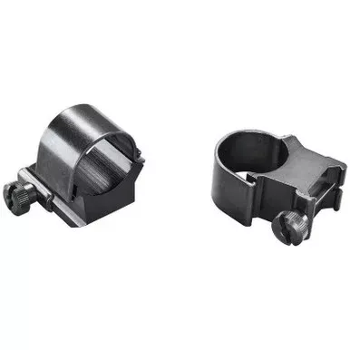 Weaver 1 Inch Detachable Top Mount Medium Rings Black