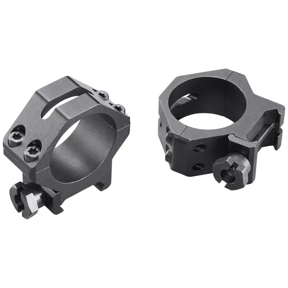 Weaver 4-Hole Skeleton Aluminum Scope Rings 30mm Low Matte