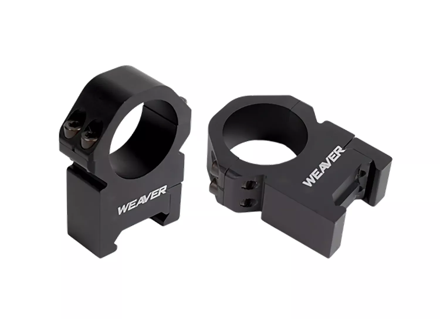Weaver Mounts 48388 Precision Black Aluminum 30mm Tube Extra High