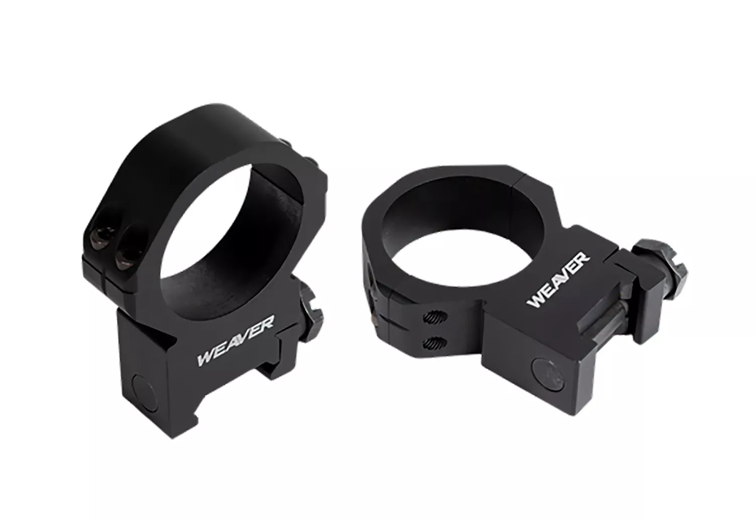 Weaver Mounts 99523 Precision Tactical Black Aluminum 30mm Tube Extra High