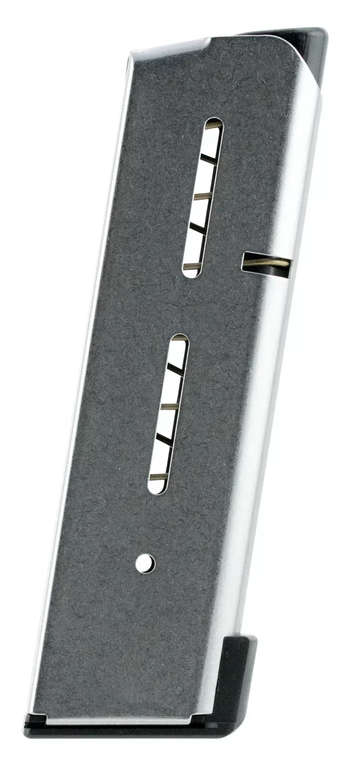 Wilson Combat 47DOX 1911 8RD Detachable W/ Lo-Profile Steel Floor Plate 45 ACP Stainless Steel