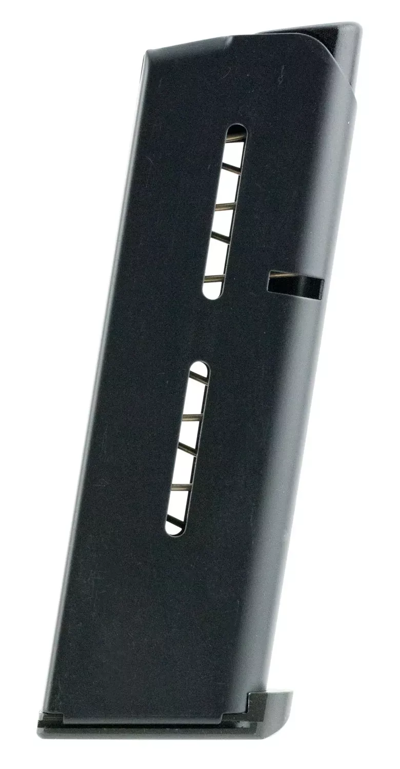 Wilson Combat 47OXCB 1911 7RD Detachable W/ Lo-Profile Steel Floor Plate 45 ACP Black Stainless Steel