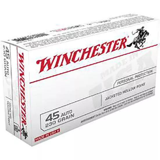 WIN DEFENSE 45ACP 230GR JHP 50/10