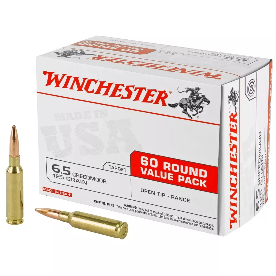 WIN USA 6.5 Creedmoor 125 Grain Open Tip 60/240