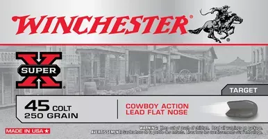 Winchester 45 Long Colt Cowboy Load Box of 50