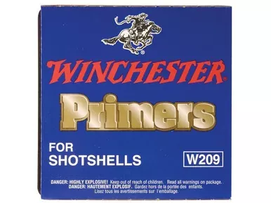 Winchester Primers #209 Shotshell, 1000