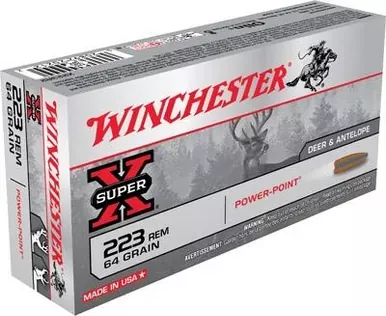 Winchester Super X .223 Rem, 64 Gr, 20 Rds