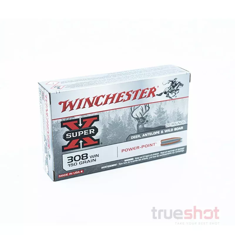 Winchester – Super X – 308 Win – 150 Grain – Power Point