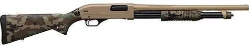 Winchester SXP Defender Pump Action Shotgun 12 Gauge 3" Chamber 18" Barrel 5 Round Capacity TrueTimber Midnight Camouflage Composite Stock Gray Perma-Cote Finish