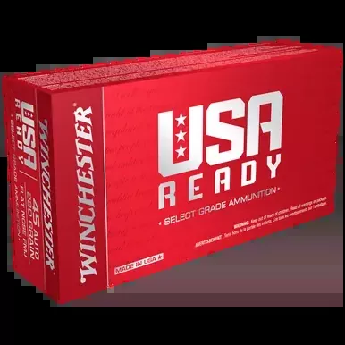 Winchester USA Ready 45 ACP, 230 Grain FMJ FN, 50 Rds