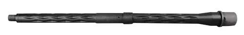 Yankee Hill 70TF Replacement Barrel300 Blackout 16" Black Melonite Finish 4140 Chromoly Steel Material with Threading & Diamond Fluting for AR-15