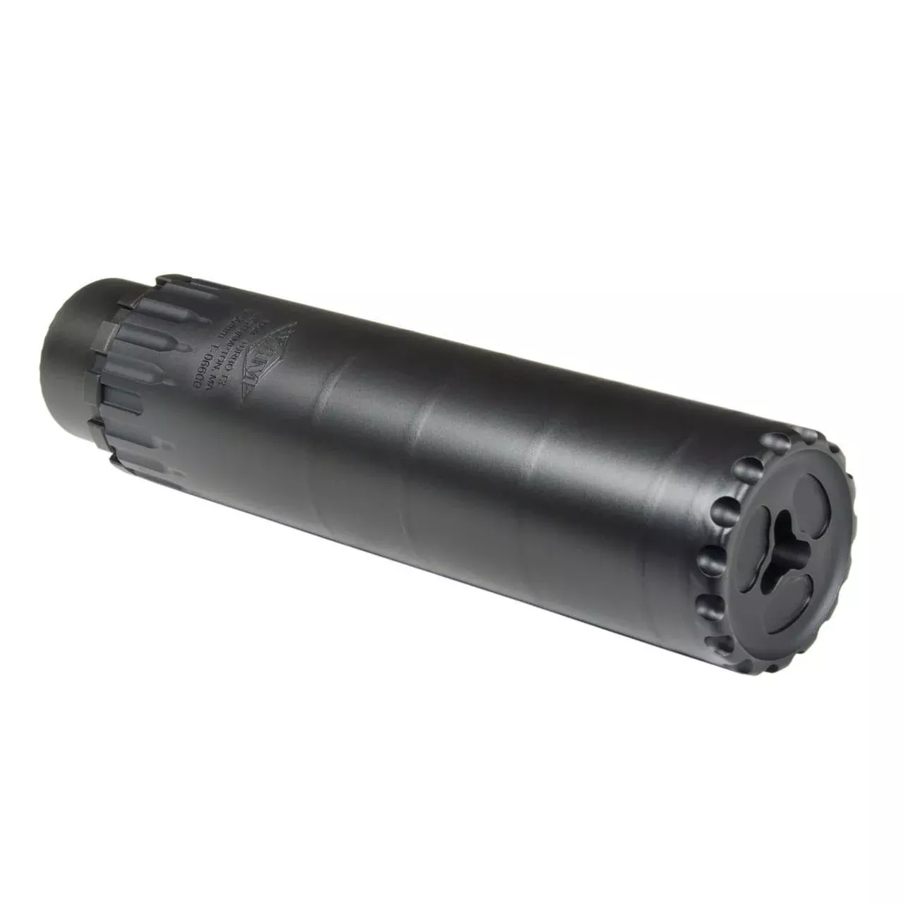 YHM Turbo T3 Suppressor with QD Muzzle Brake 5.56mm Stainless Steel/Cobalt 1/2×28