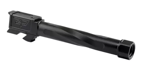Zaffiri Precision ZP.17BTBN 9mm Luger 4.99" Threaded Black Stainless Steel, Fits Glock 17 Gen1-4