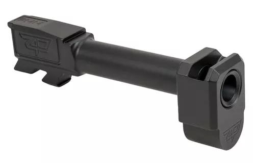 Zaffiri Precision ZP.43BTBCBNThreadless Compensator 9mm Fits G43/43X Black Nitride Stainless Steel
