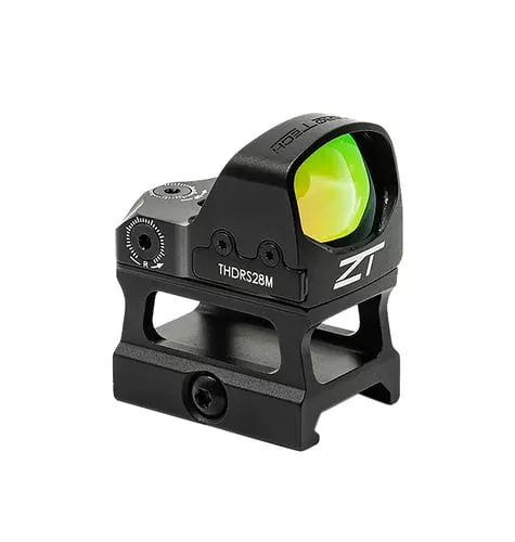 Zero Tech Optics THDRS28MH Thrive HD Black 1x 28mm x 20mm