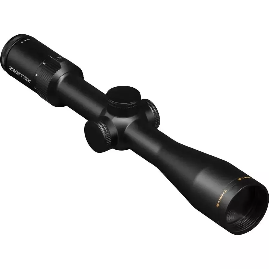 ZeroTech Thrive Rifle Scope 3-12X44 30mm SFP PHR3 MOA Non-illum Black