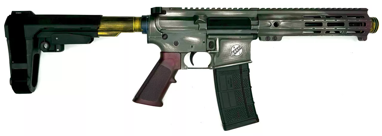 ZEUS ARMS AETHER BOBA FETT 5.56 PISTOL 7.5″ SBA3 BRACE 1-30RD MAG